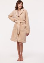 Robe de chambre Woody femme - beige - 232-10-MOL-C/127 - taille XL