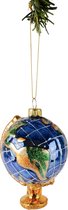 Globe terrestre de boule de Noël de lumière nordique
