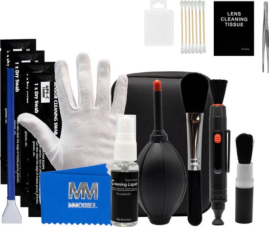MMOBIEL camera lens cleaning kit – 30 stuks