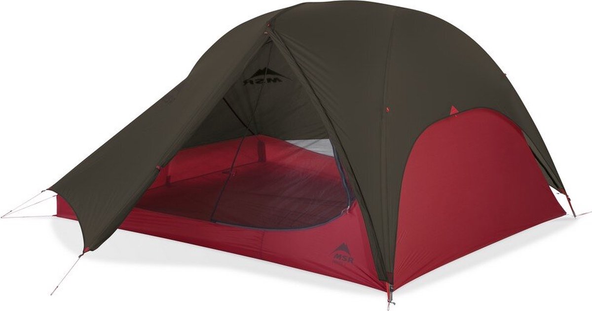 MSR FreeLite 3 – Trekkingtent – 3-Persoons – Lichtgewicht – Semi-vrijstaand – 2 ingangen