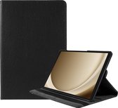 Cazy 360 Graden Roterende Hoes geschikt voor Samsung Galaxy Tab A9 - Zwart