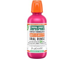 TheraBreath Anticavity Fluoride Mouthwash – Sparkle Mint – Mondwater – 473 ml