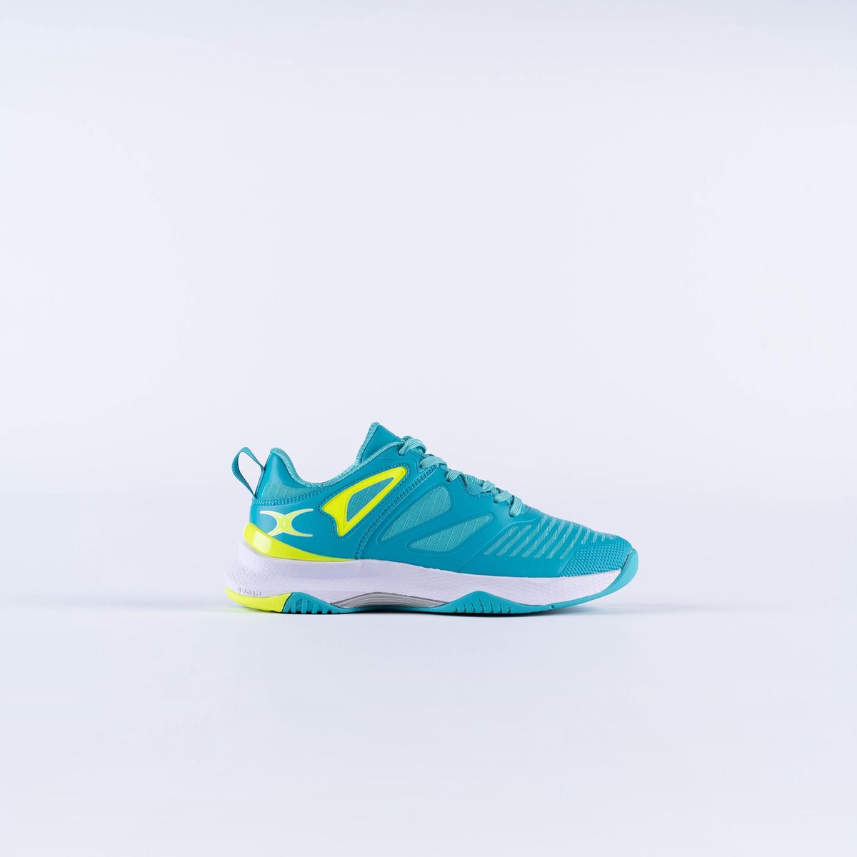 Gilbert Netball Aqua Fluo Yellow Sz 6 11 Sz 7.5 Aqua Fluo Yellow