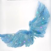 Engelen Vleugels Lichtblauw Met Lichtjes - Mini
