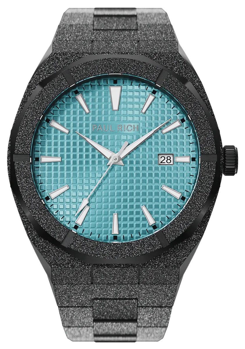 Paul Rich Frosted Star Dust Arctic Waffle Black FSD35 horloge