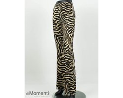 Flair Legging Zebra - Bruin - Maat S/M