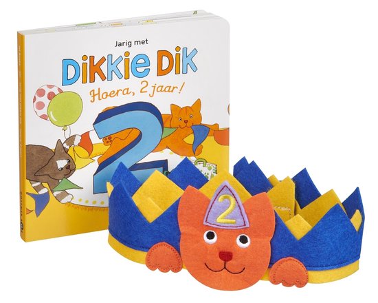 Dikkie Dik - Jarig met Dikkie Dik - Hoera, 2 jaar!, Jet Boeke