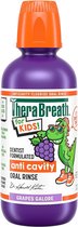 Therabreath Kids Mouthwash - Mondspoeling- Mondwater - Organic Grapes Galore - 473ml