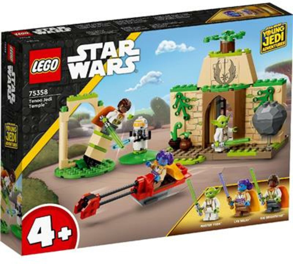 LEGO Star Wars Tenoo Jedi tempel Set met Yoda Figuur