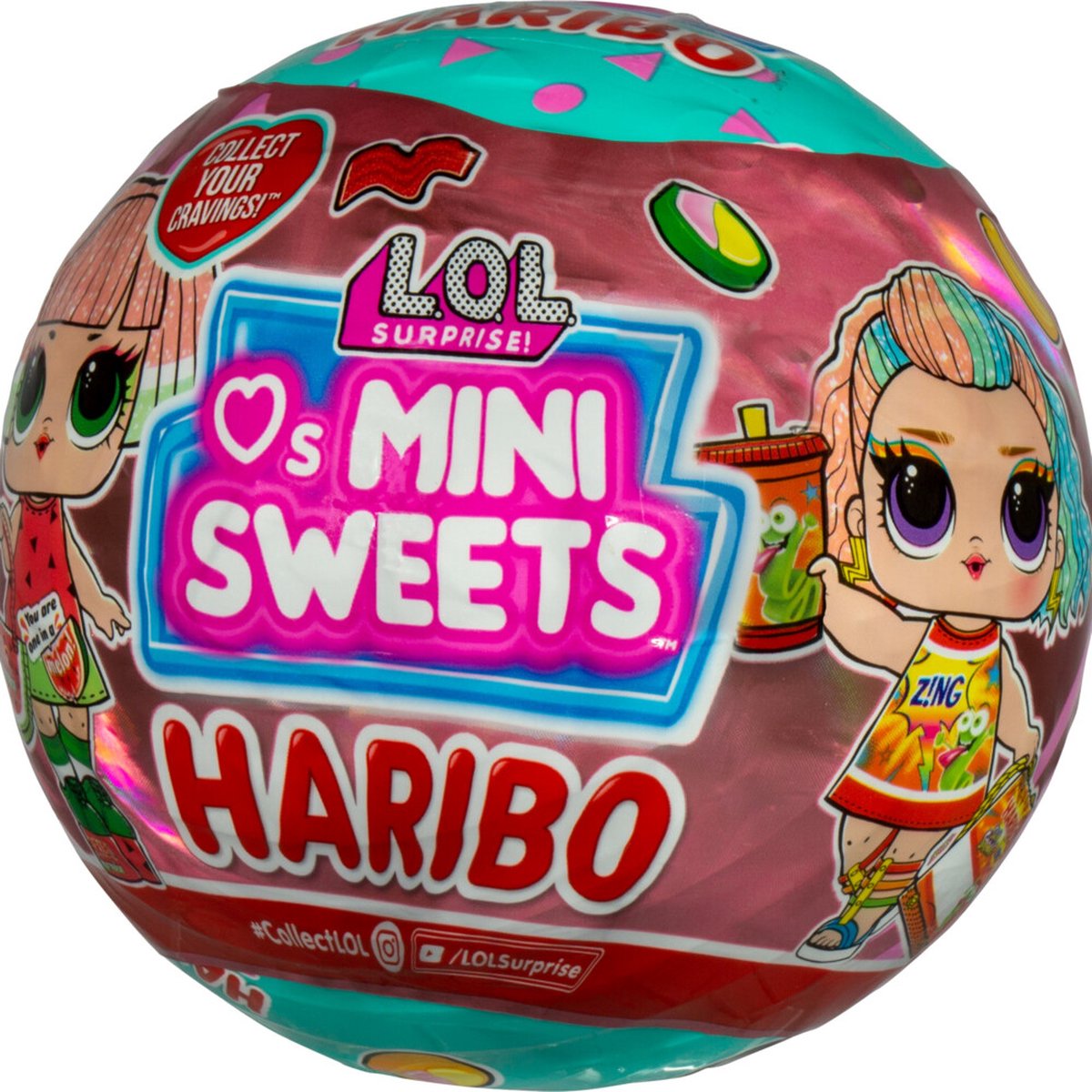 lol mini sweets haribo