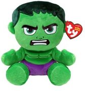 TY Beanie Babies Marvel Hulk Soft 15 cm 1 stuk