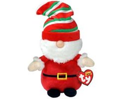 TY Beanie Boo's Christmas Gnome Santa 15 cm