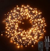 Kerstverlichting - LED Verlichting - Buiten & Binnen - 100 Meter - 1000 LED's - Warm-Wit - Decoratie Kerstverlichting - Kerstbomen - Tuinfeesten - Verjaardag - Bruiloften