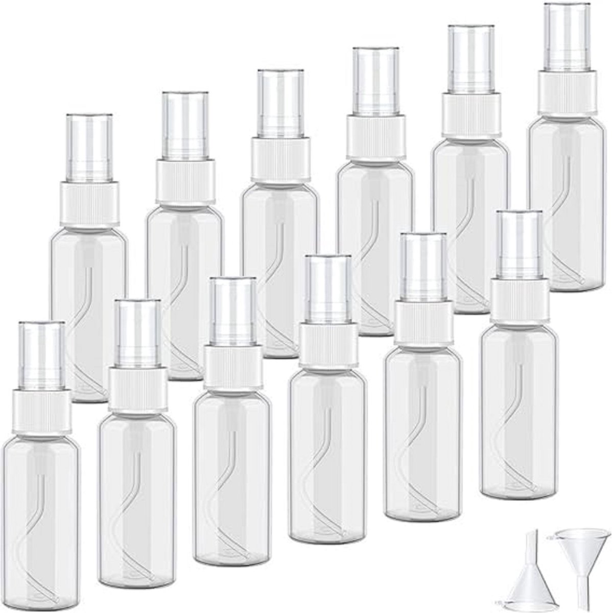 Goedkoopste Spuitfles - Mistspuitfles / Hervulbare rolflessen - Voor reiniging, parfums, etherische olein
