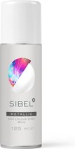 Sibel Metallic Hair Colour Spray -Wit