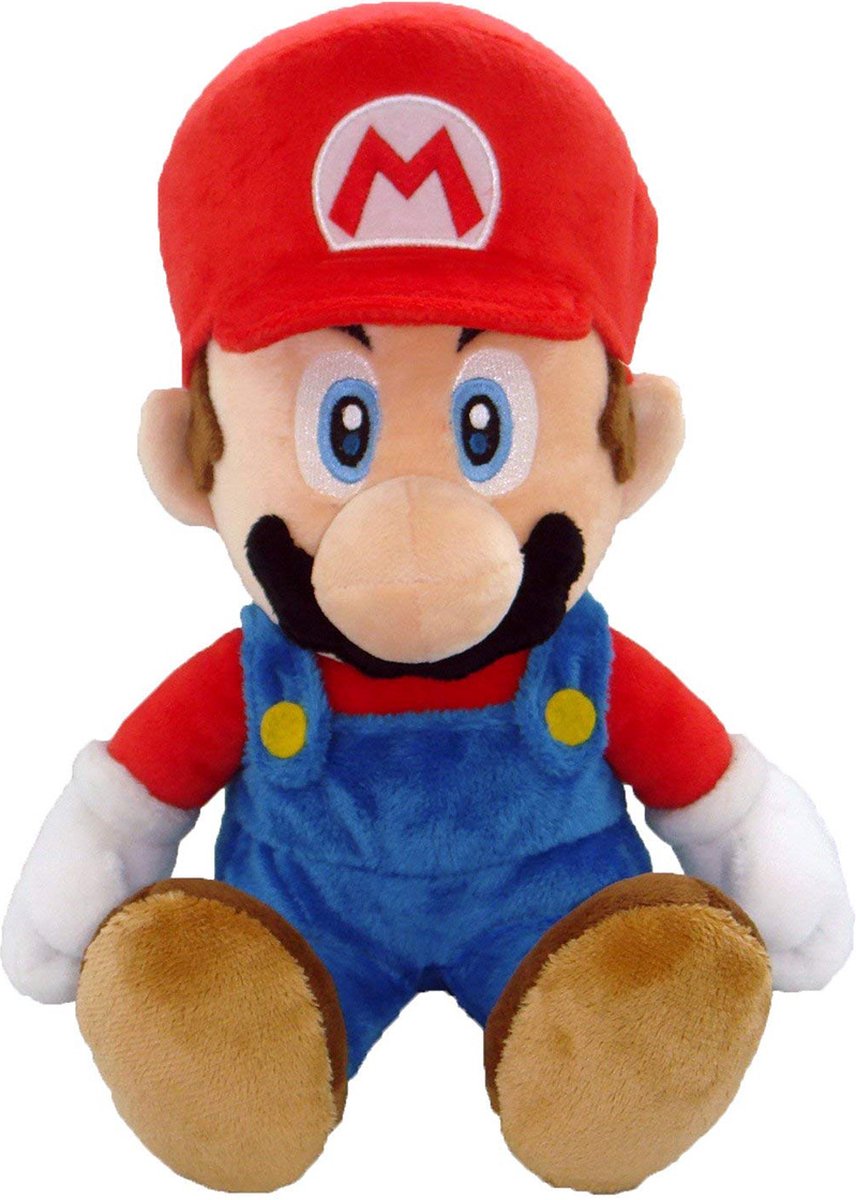 Super Mario Plush Figure Mario 24 cm