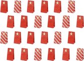 Advent Calender Zakjes - Christmas - Kerst - papieren zakjes - kerstcadeau - xmas