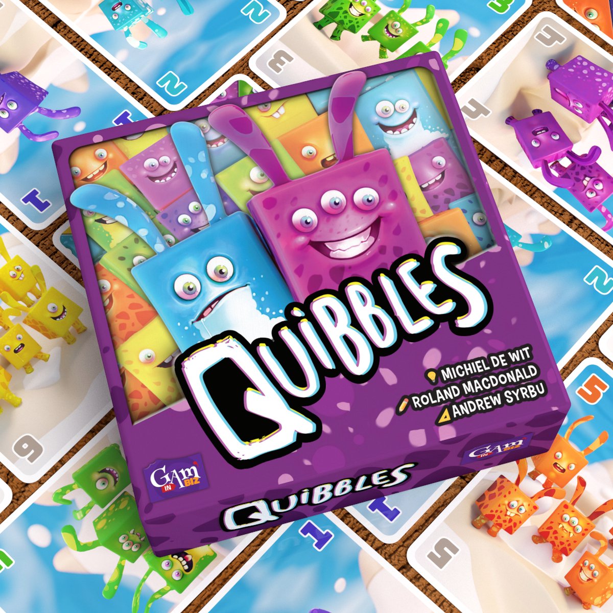 Quibbles - Kaartspel voor 1 tot 5 spelers - Spelletjes voor kinderen - NL/EN/FR/DE — cadeau in Partyspellen - foto 4