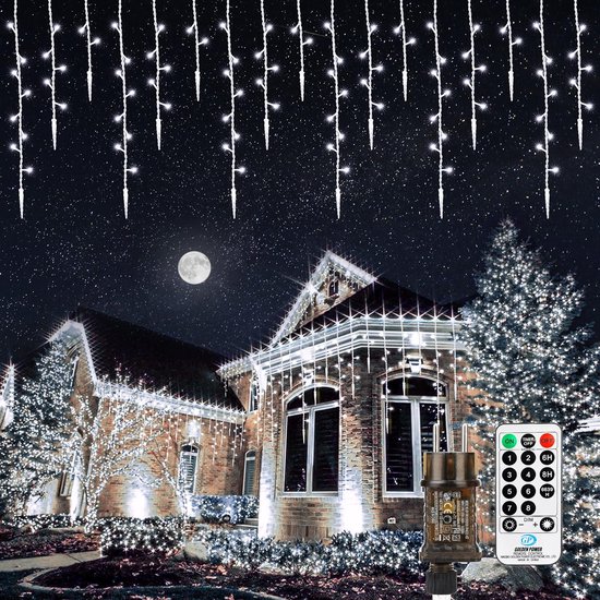 Lichtsnoer Kerstverlichting - 10 Meter - Blauw - Voor Buiten