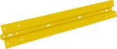 Stalen vangrails plank, geel Breedte 2000 mm