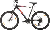 The Living Store Mountainbike The Living Store MTB - 29 inch - Zwart - Staal frame - Aluminium velgen - 21 versnellingen