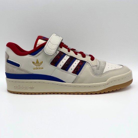 Adidas Forum 84 Low (Off White/Scarlet/Collegiate Royal)