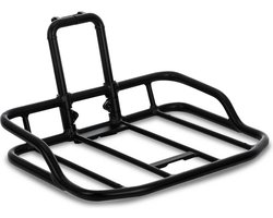 ACID RILink Voordrager - Laadruimte geschikt voor Eurobox van 300 mm x 400 mm - Voordrager - HIC - Geïntegreerde drager in de balhoofdbuis - Innovatief montagesysteem - Aluminium - Zwart
