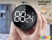 Digitale Timer - Pomodoro Timer - Digitale Kookwekker - Magnetisch - LED Scherm - Handige Draaiknop - Keukentimer - van Heble®