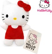 Hello Kitty knuffel rood - 30 cm