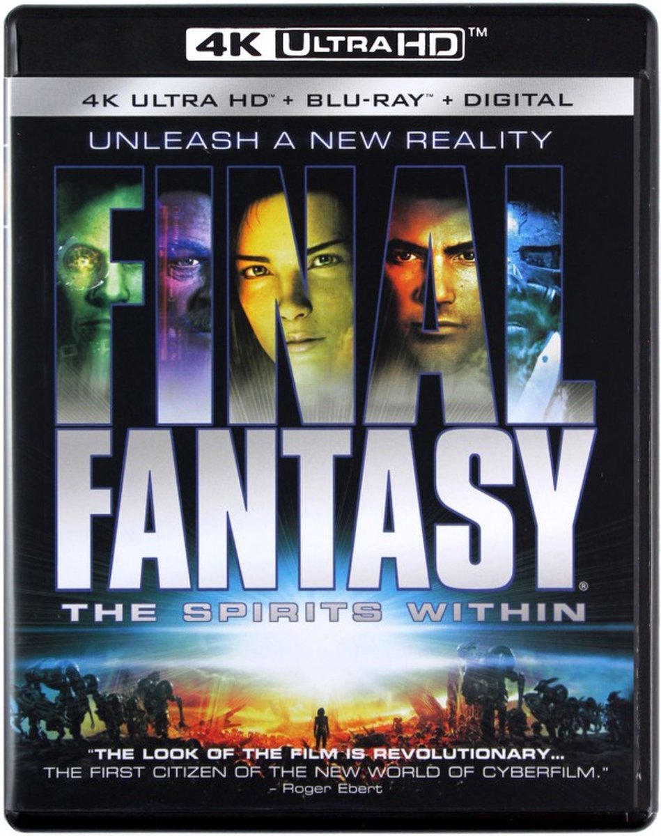 Final Fantasy: The Spirits Within [Blu-Ray 4K]+[Blu-Ray]-