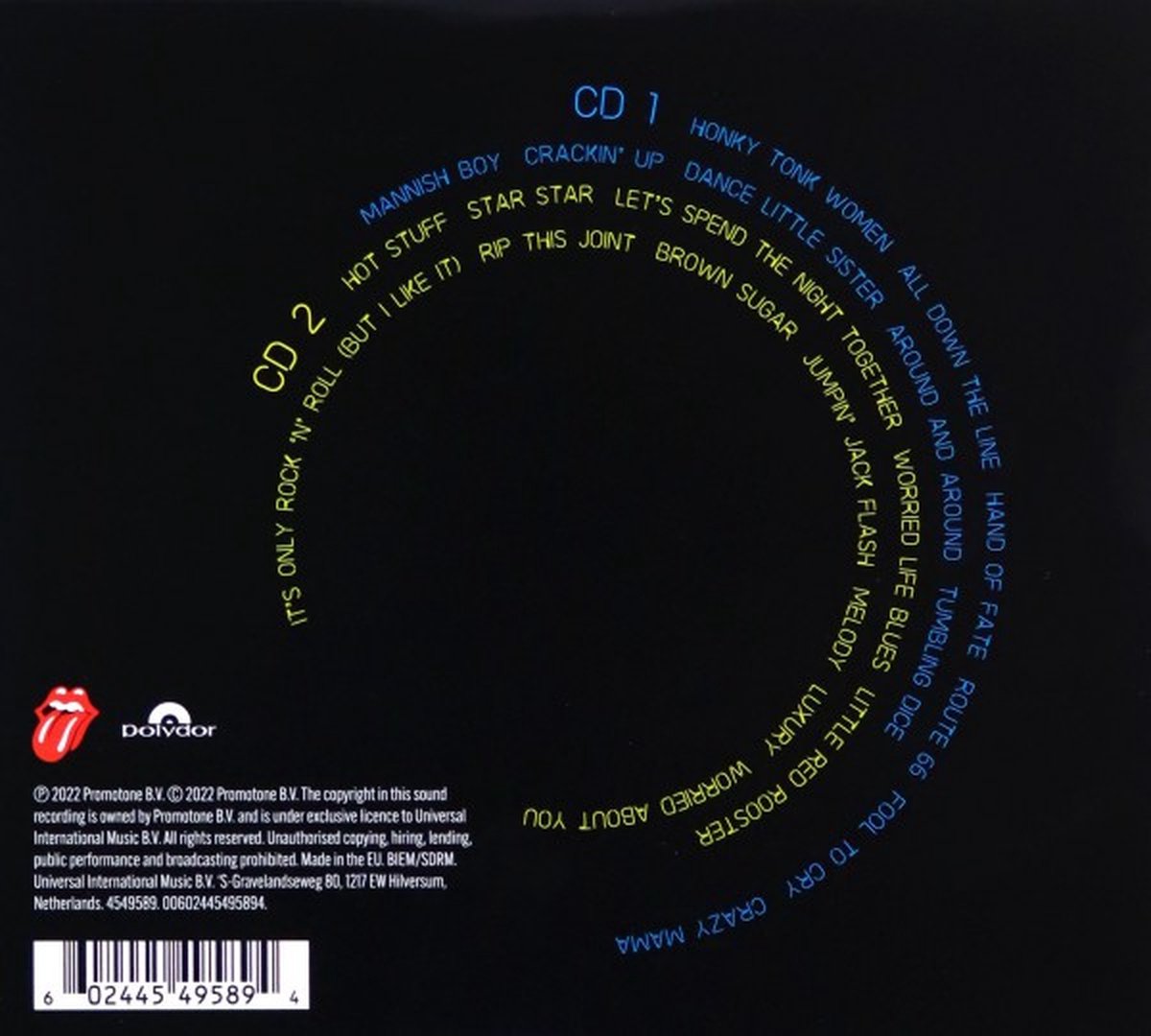 The Rolling Stones - Live At The El Mocambo 1977 (2 CD), The