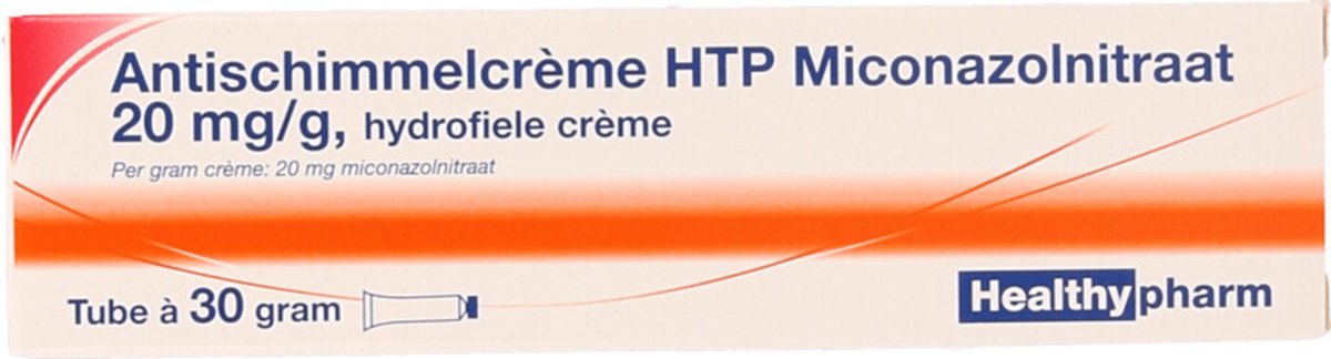 Goedkoopste Healthypharm Miconazolnitraat 20mg - 1 x 30 gr