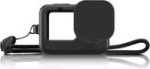 GoPro Bescherming - beschermhoes met lensdop en polsband voor GoPro Hero 12/11/10/9