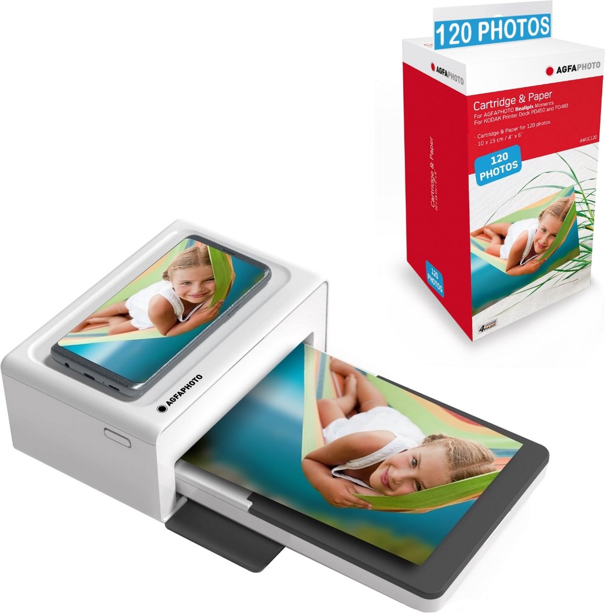 Imprimante Photo Wi-Fi 10x15 SELPHY CP1300 Blanche + Pack 54