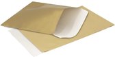 Fourniturenzakjes Goud - 10 x 16 cm - Kraft Papier - 100 stuks - Kadozakjes glanzend goud