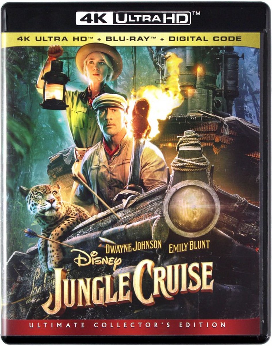 Jungle Cruise [Blu-Ray 4K]+[Blu-Ray]-