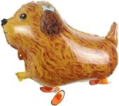 Ballon en forme de joli Labradoodle marron - ballon - chien - labradoodle - animal de compagnie - décoration