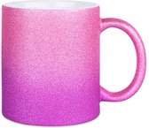 Mug Rose - Violet Glitter 1 pièce - 330 ml