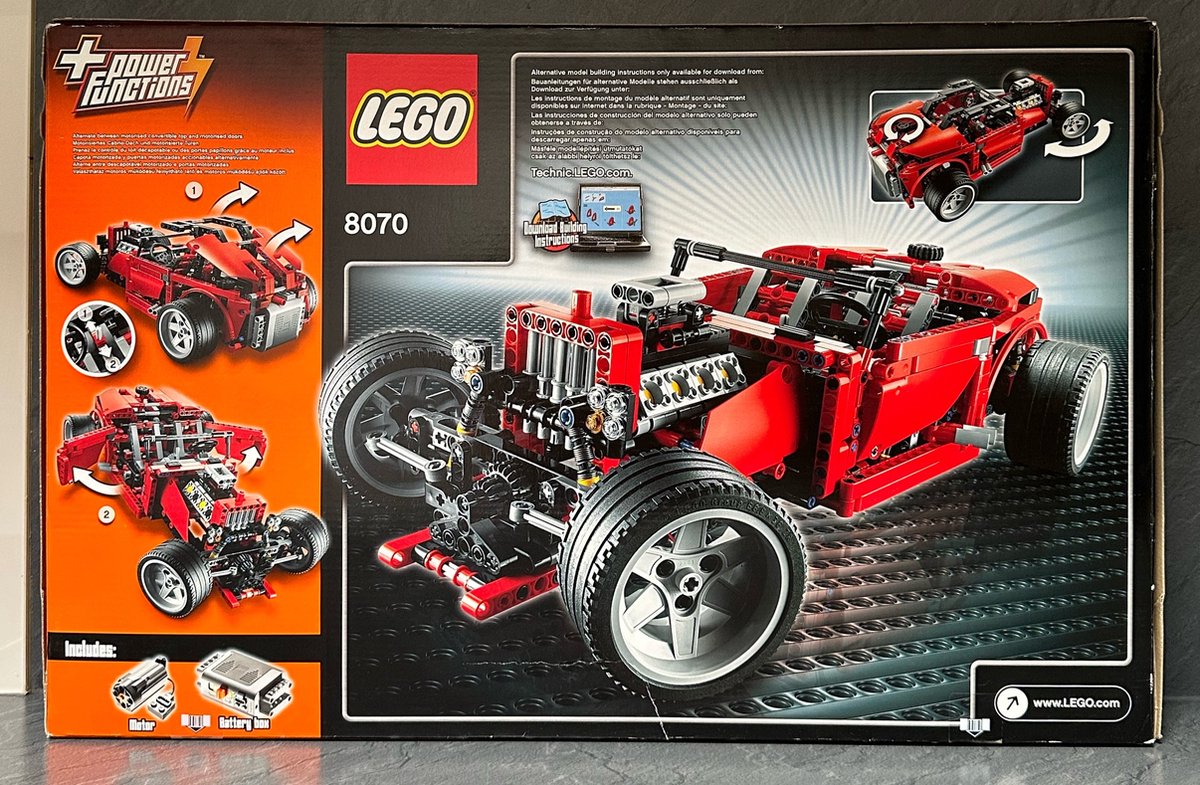 LEGO Technic Super Car - 8070 | bol