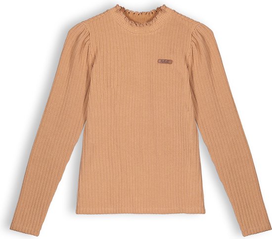Jersey chemise Filles - Kobus - Animal marron