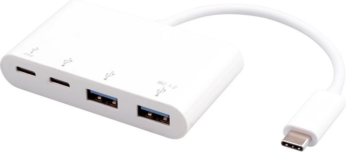 eSTUFF ES625002 interface hub USB 3.2 Gen 1 (3.1 Gen 1) Type-C 10000 Mbit/s Wit