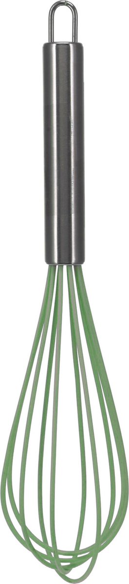 La Cucina Garde - zilver/groen - RVS/Siliconen - 26 cm - Keukengerei