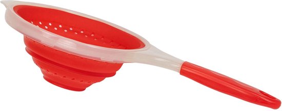 Cosy & Trendy Vergiet in Silicoon - Ø 20cm - Rood | bol