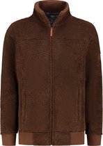 MGO Charles Cardigan - Cardigan polaire homme - Marron - Taille L