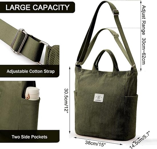 Sac ordinateur femme 15,4” RFID | vert