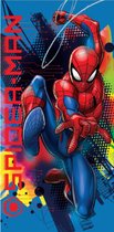 Bol.com Spiderman badlaken - sneldrogend - Marvel Spider-Man handdoek - 70 x 137 cm aanbieding