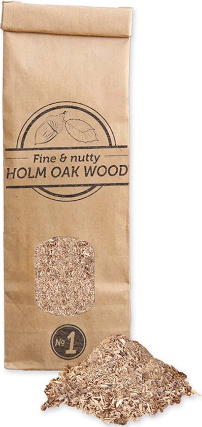Smokey Olive Wood - Rookmot - 1,5L, Steeneik - Rookmeel fijn ø 0-1mm - Smokey Olive Wood
