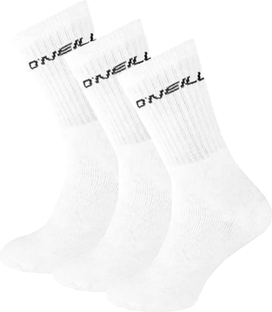O’Neill Sportsokken Unisex 3-Pack Wit