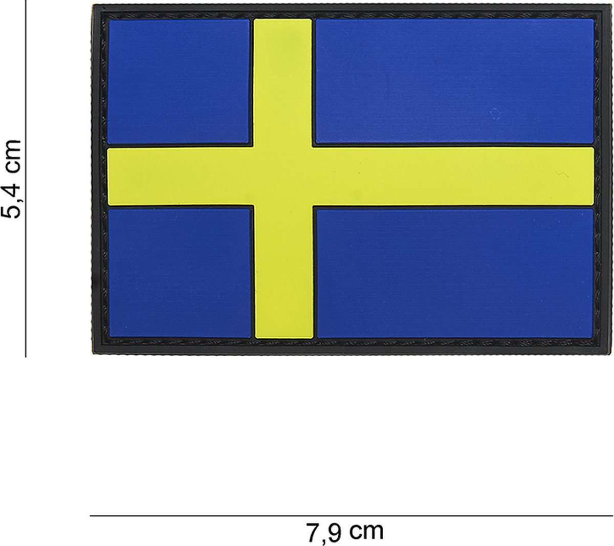 Embleem 3D PVC Zweden