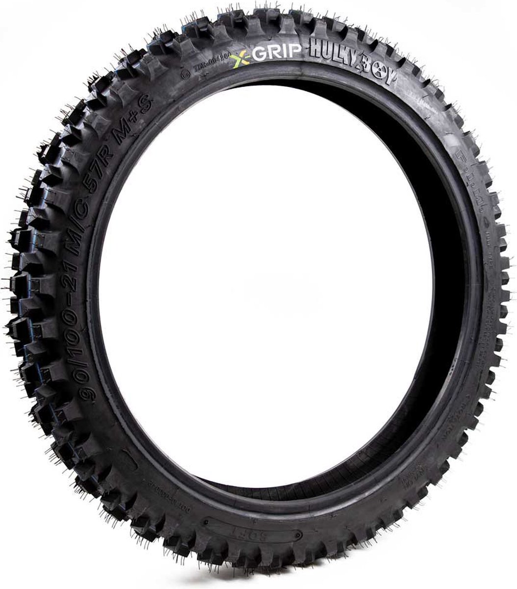 X-grip Hulkyboy Soft Offroad Band Zilver 90 / 100 / R21